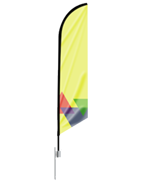 speedy pros Angled Flag Banners
