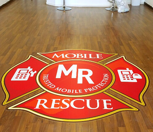 speedy pros Floor Graphics