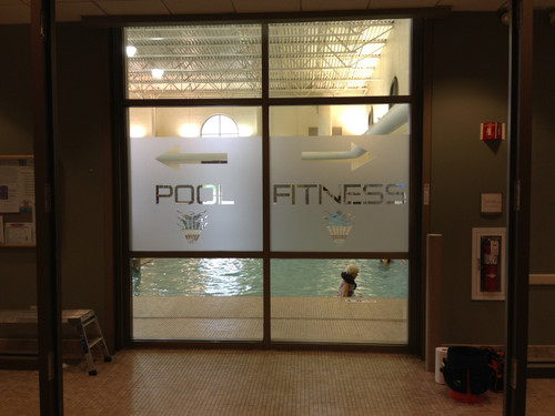 speedy pros Frosted Window Decals