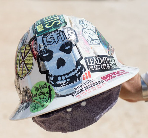 speedy pros Hard Hat Sticker