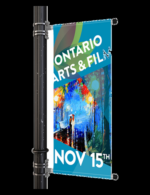 speedy pros Pole Double Sided Banners