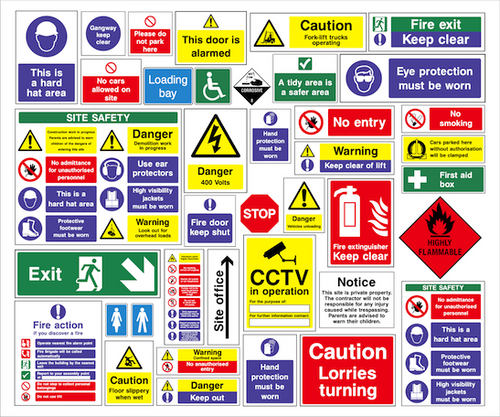 speedy pros Safety Signs