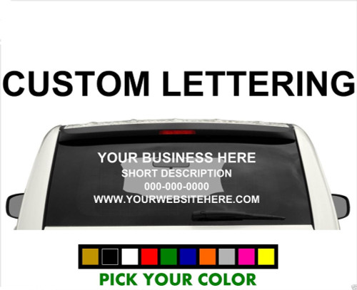 speedy pros Truck Letters