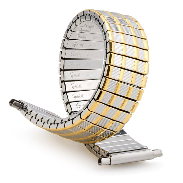 speidel Men's Twist-O-Flex™ 16-22MM Adjustable End Bands