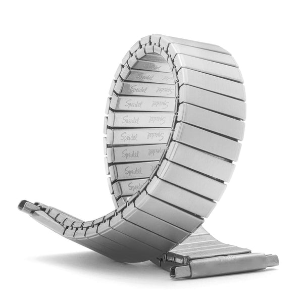 speidel Men's Twist-O-Flex™ Tapered 18-24MM Adjustable End Bands