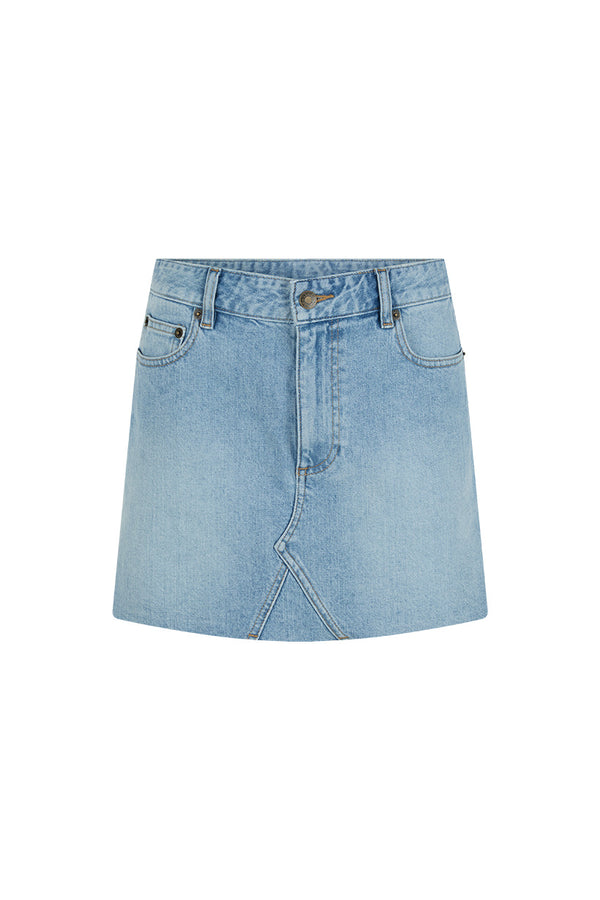 Spell 1979 Denim Mini Skirt