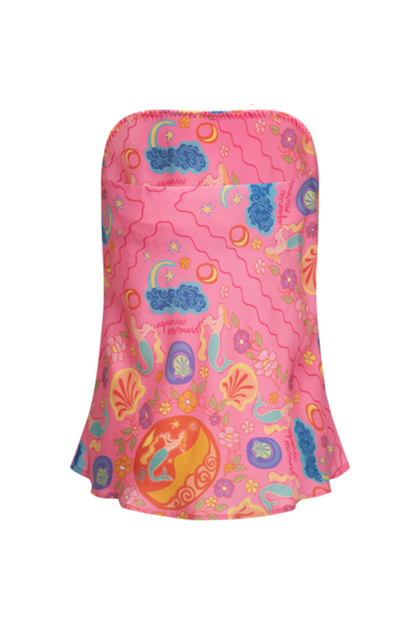 Spell Aquarius Strapless Top