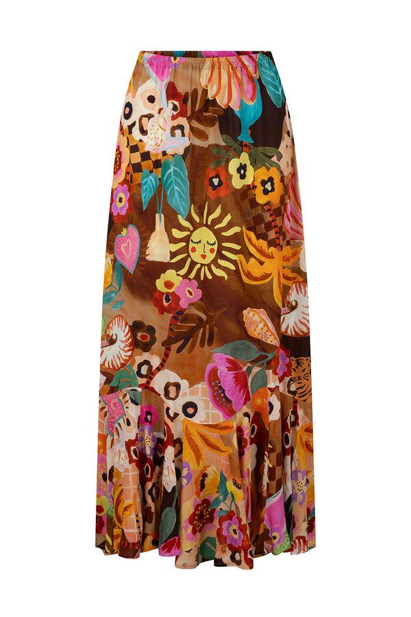 Spell Birth Of Venus Maxi Skirt