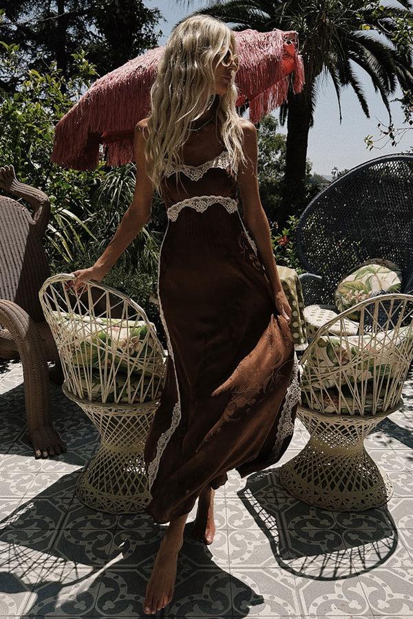 spell Boudoir Slip Dress