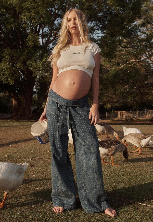 Spell Bumpsuit X Spell Relaxed Denim Jean