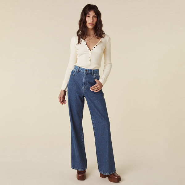 spell Daisy Patchwork Denim Jean