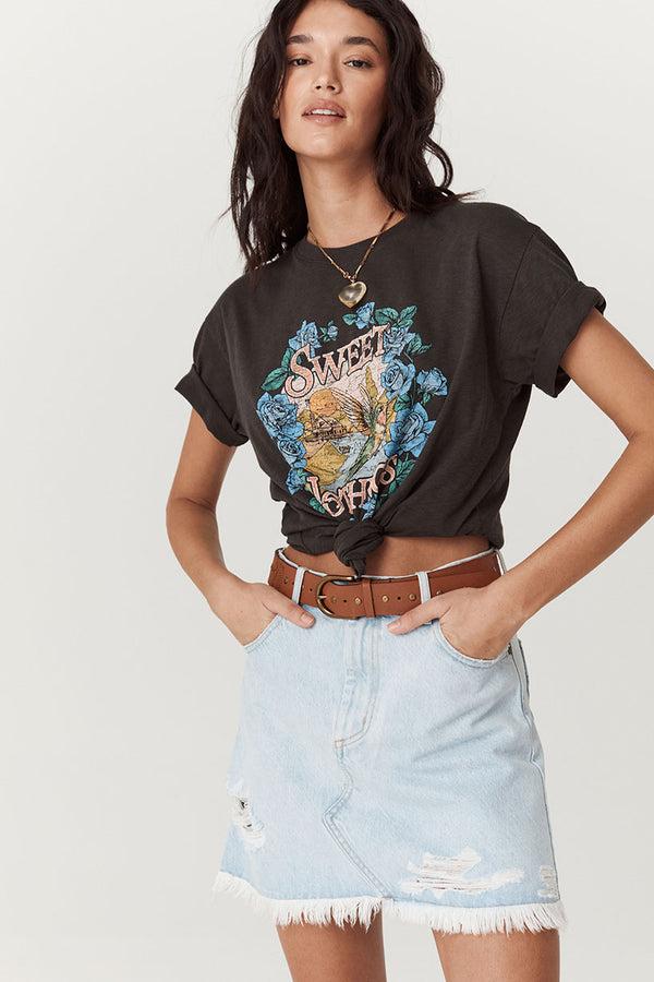 Spell Daydreamer Denim Mini Skirt