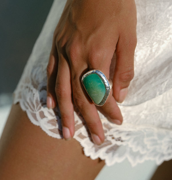 Spell Desert Flower Stone Ring