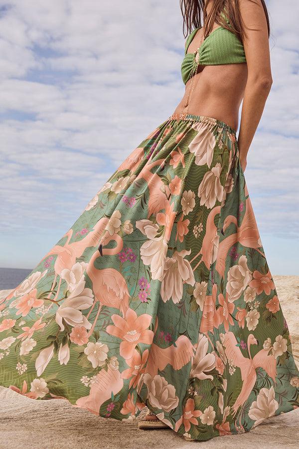 Spell Floridian Maxi Skirt