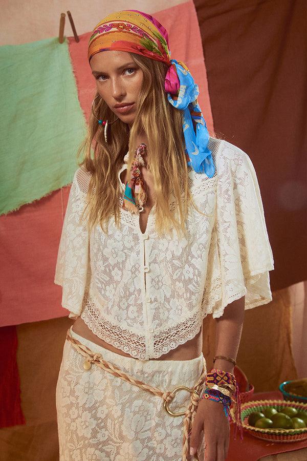 Spell Free Love Lace Crop