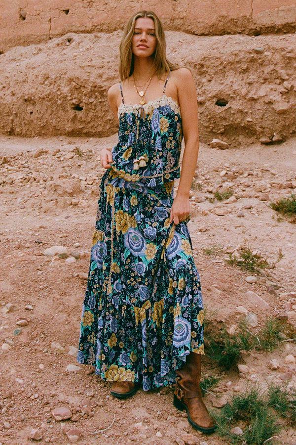 Spell Full Bloom Maxi Skirt