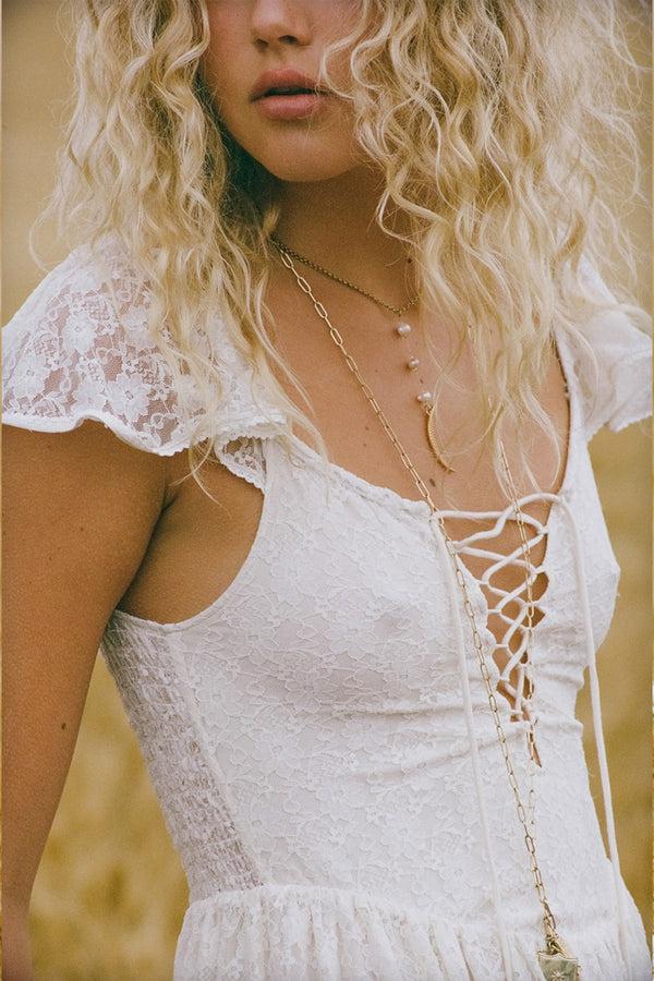 Spell Glastonbury Lace Dress