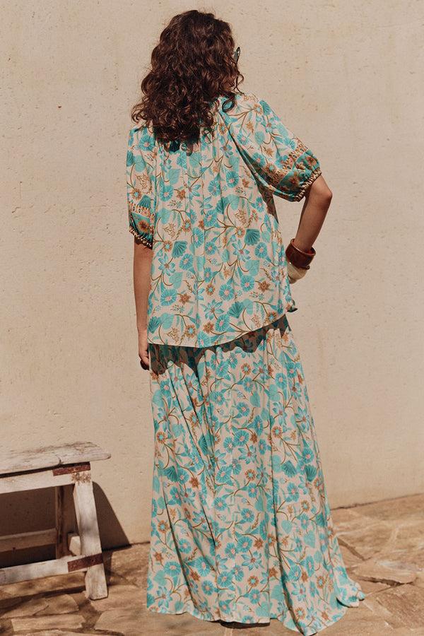 Spell Goldie Maxi Skirt