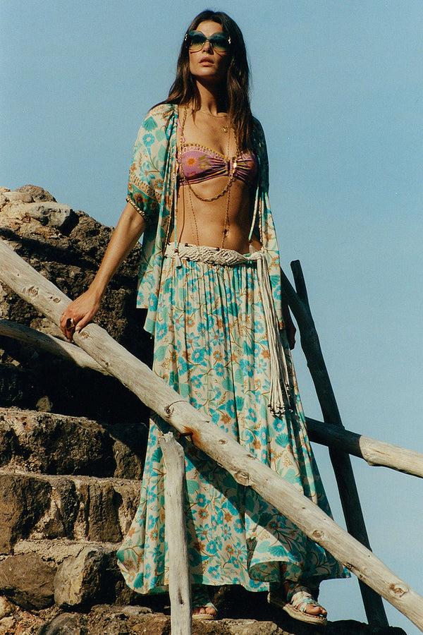 spell Goldie Maxi Skirt