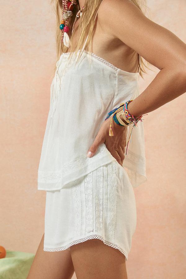 Spell Hera Lace Crop