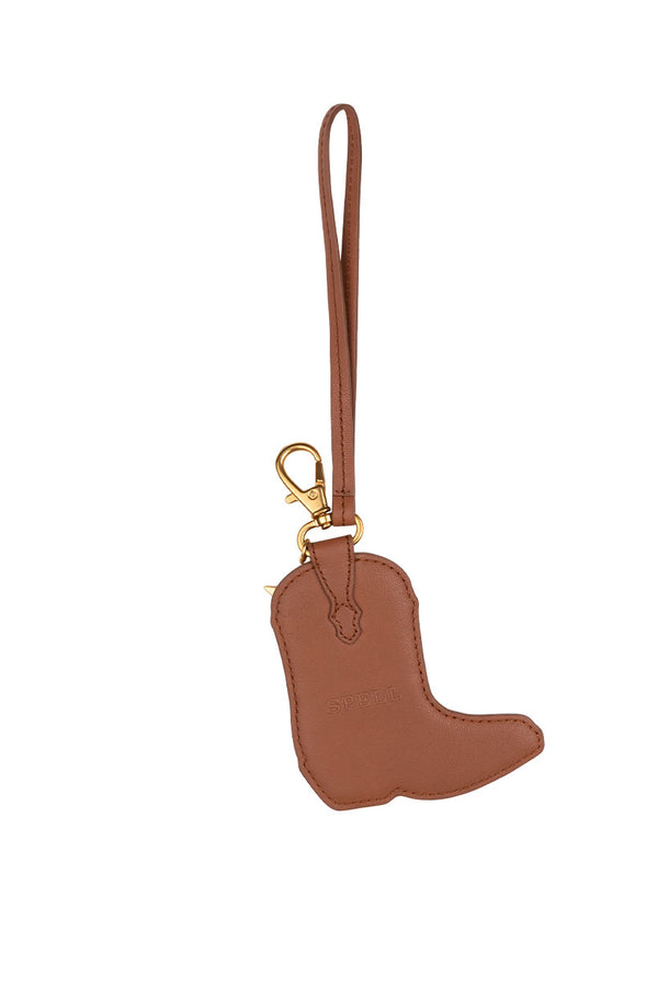 Spell Horizon Boot Leather Key Ring