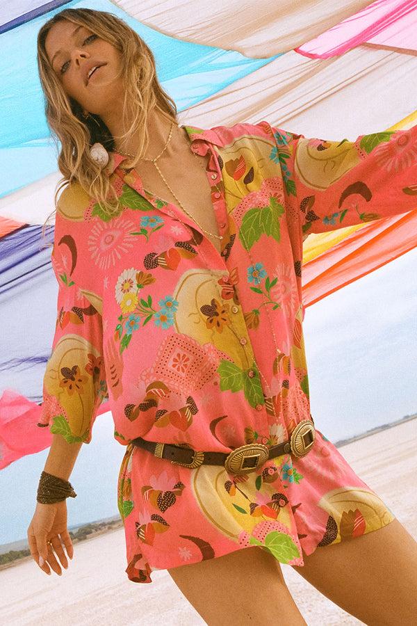 spell Libertine Shirt Dress