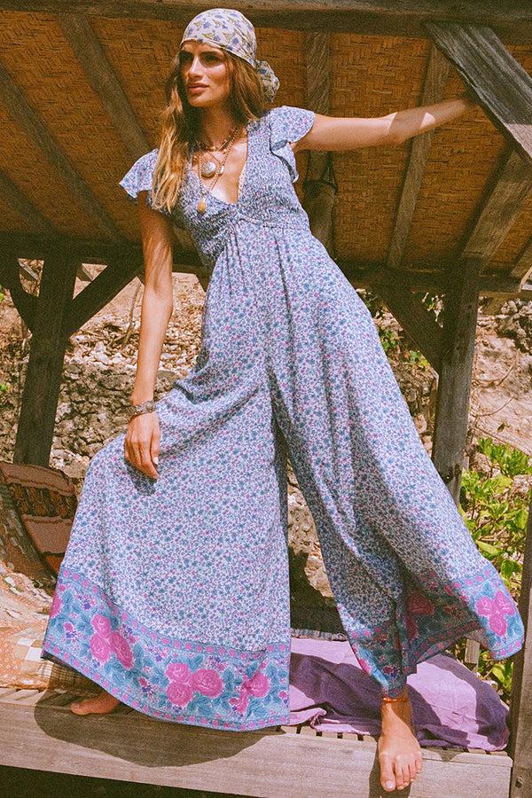 Spell Love Jetty Shirred Jumpsuit