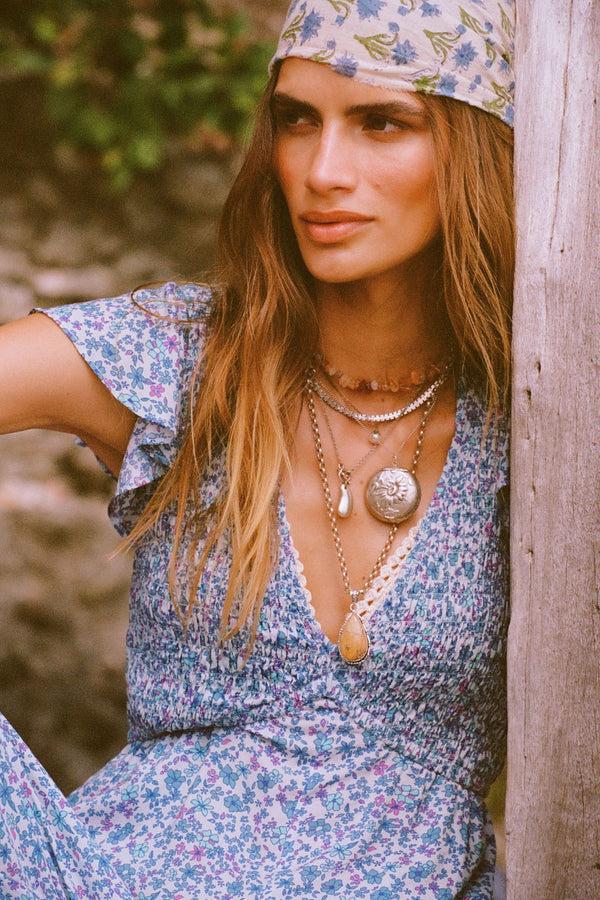 Spell Love Jetty Shirred Jumpsuit