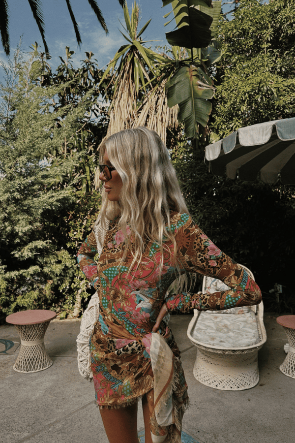 Spell Lovers & Dreamers Mesh Long Sleeve Top