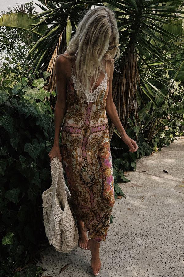 Spell Lovers & Dreamers Strappy Maxi Dress