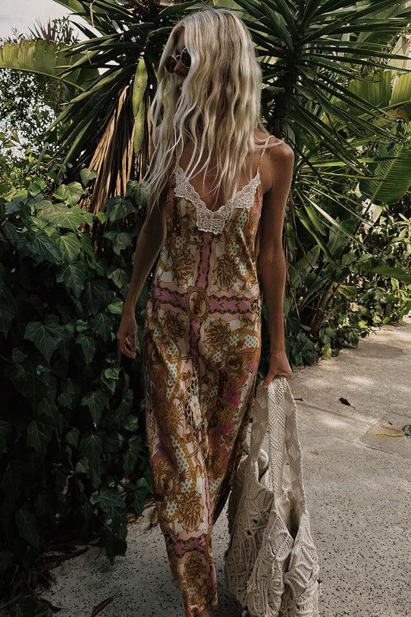 spell Lovers & Dreamers Strappy Maxi Dress