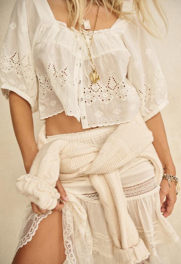 Spell Maiden Lace Blouse