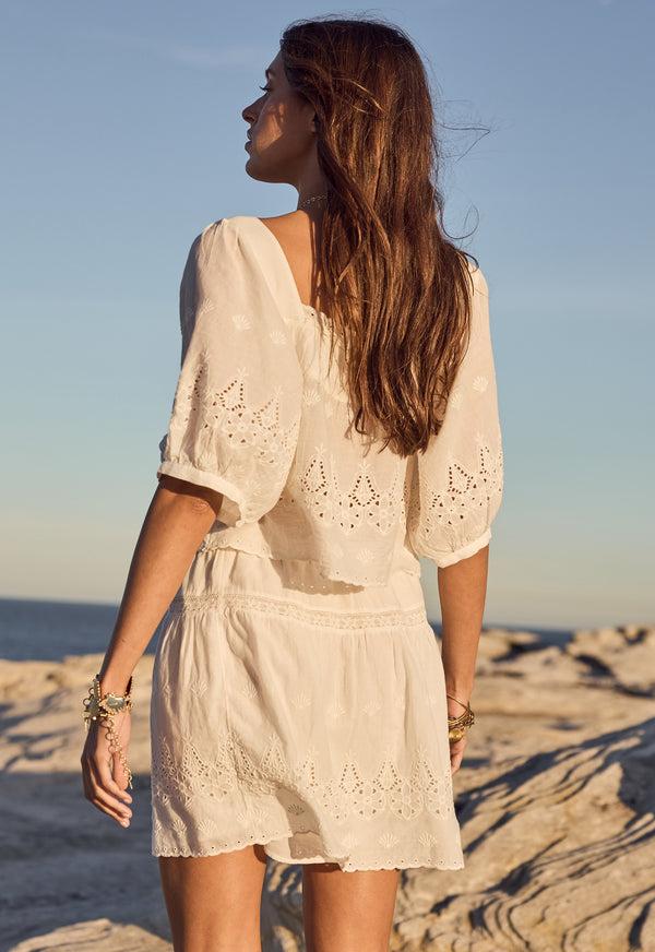 Spell Maiden Lace Mini Skirt