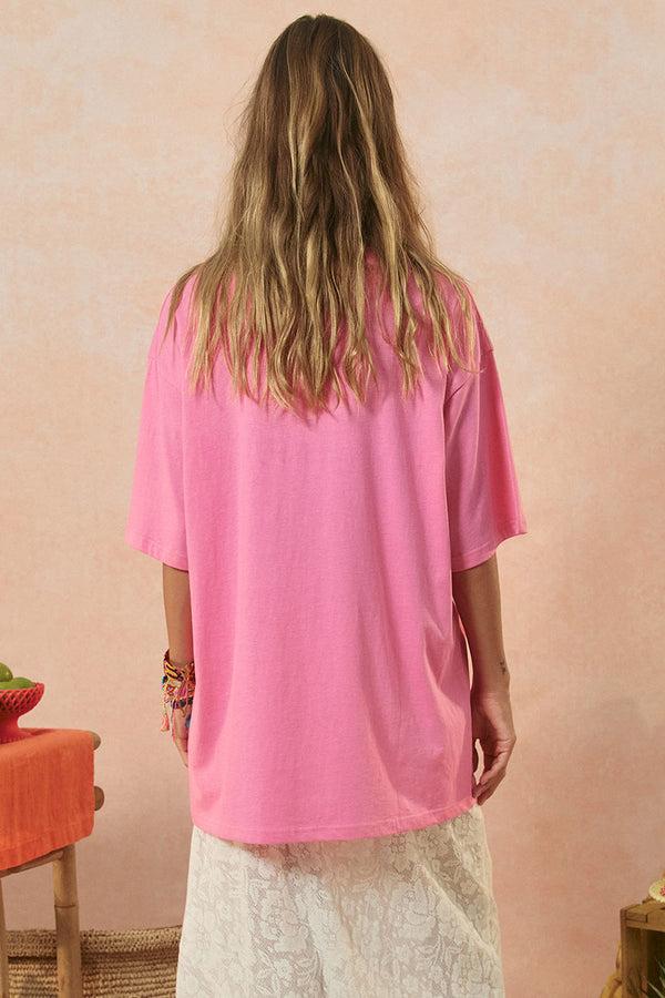 Spell Marina Piccola Oversized Biker Tee
