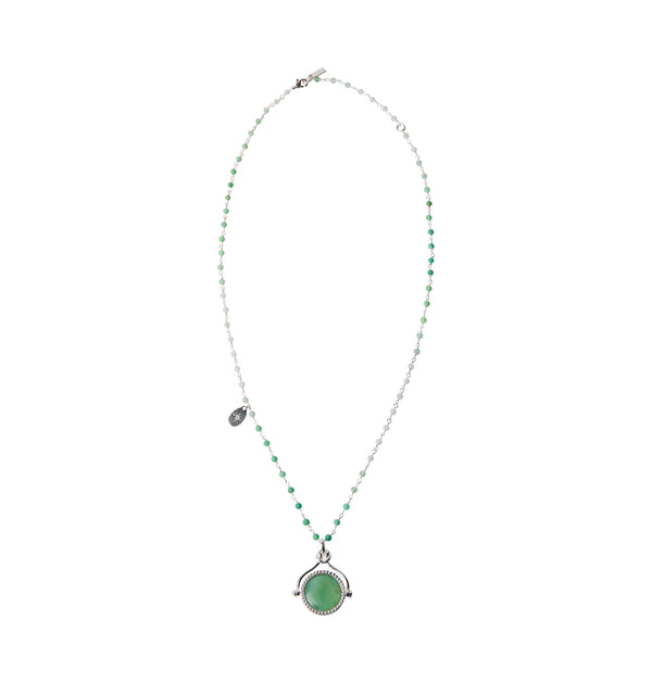 spell Moonscape Spinner Pendant Necklace