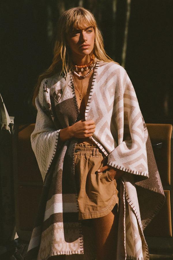 spell Outback Blanket Shawl