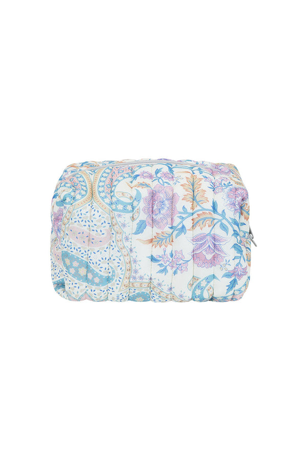 spell Renew Quilted Medium Make Up Bag - Belladonna