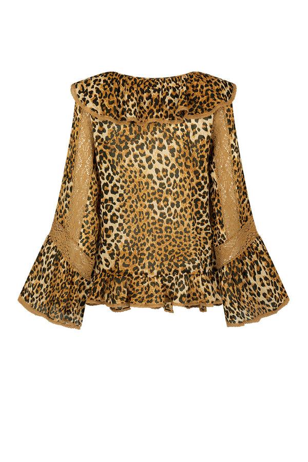 Spell Samantha Lace Frill Blouse