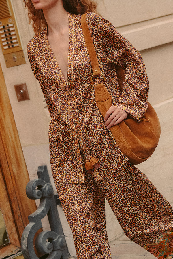 Spell Sannah Tie Blouse