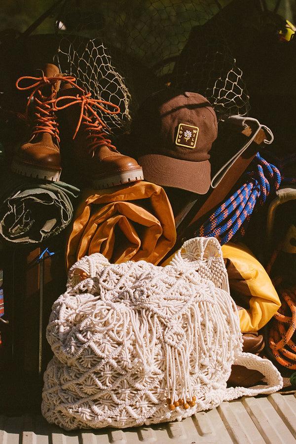 Spell Seaside Macrame Backpack
