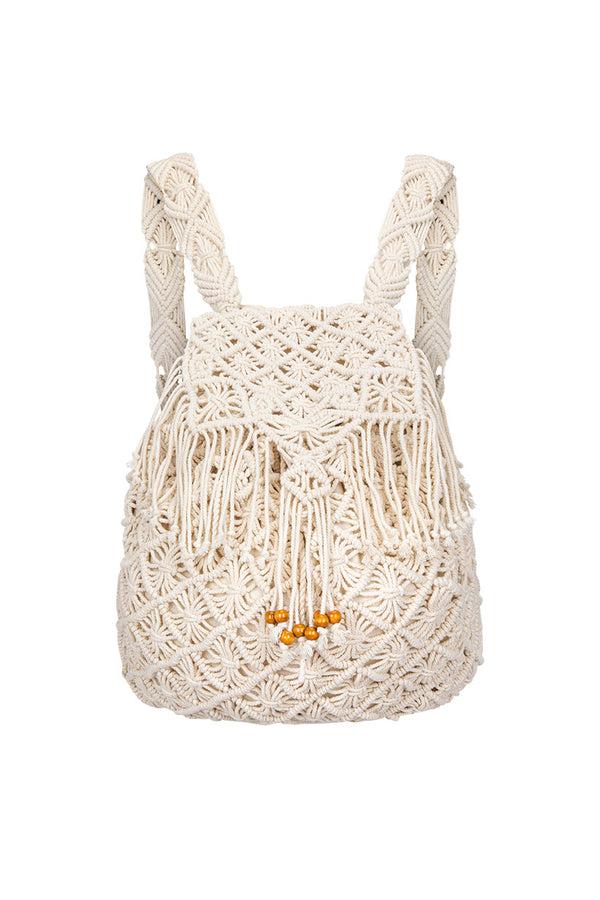 Spell Seaside Macrame Backpack