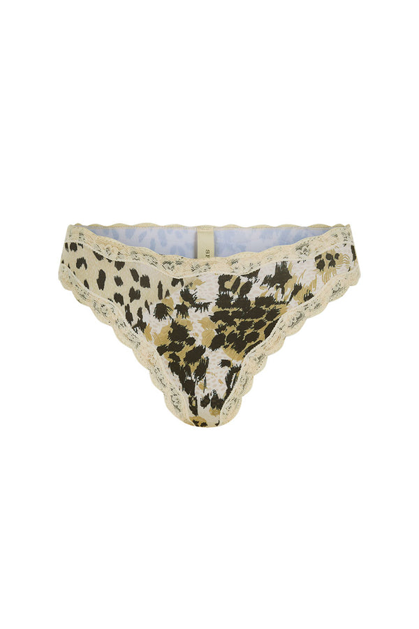 spell Snow Leopard Lace Brief