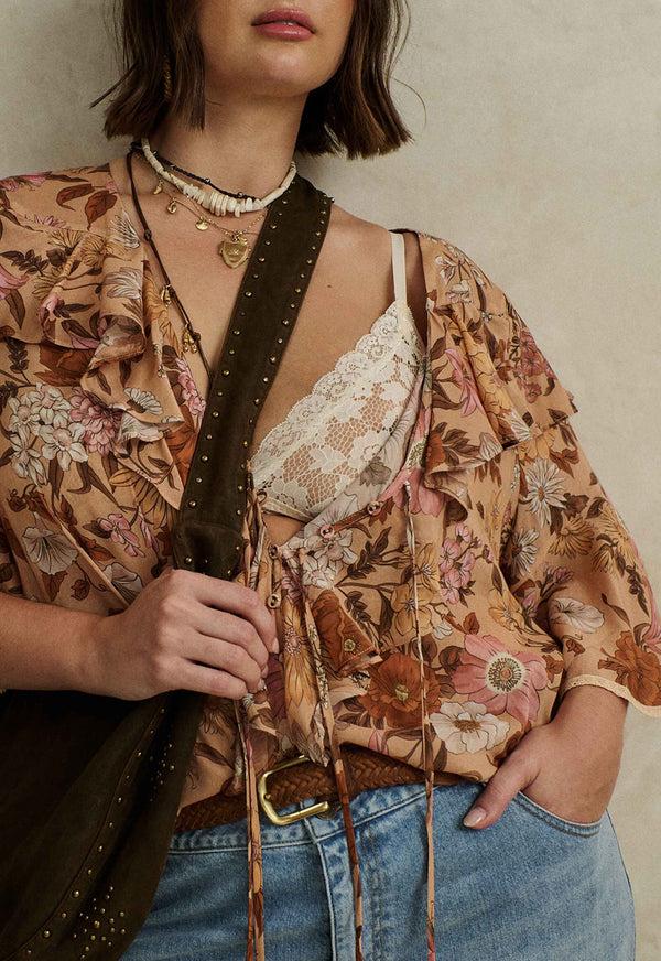 Spell Stealing Beauty Short Sleeve Blouse