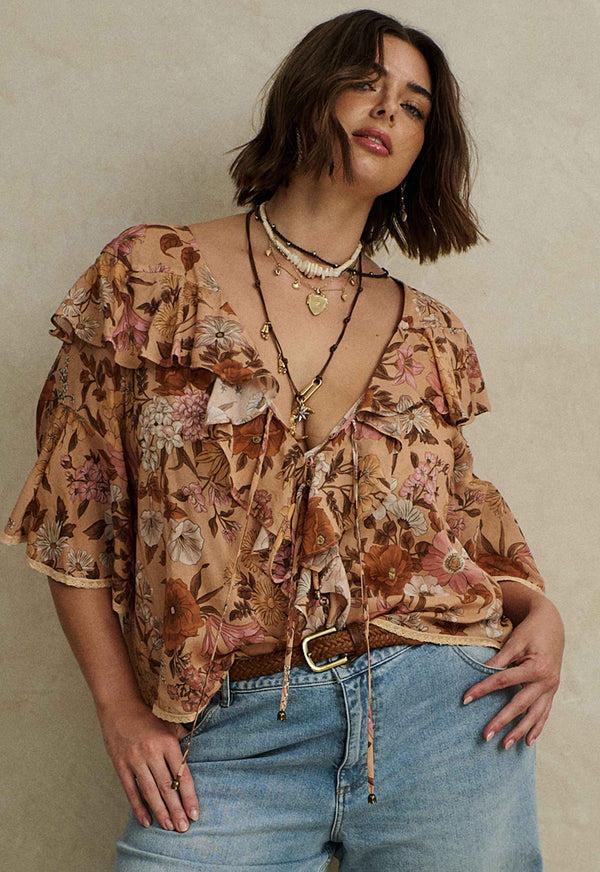 Spell Stealing Beauty Short Sleeve Blouse