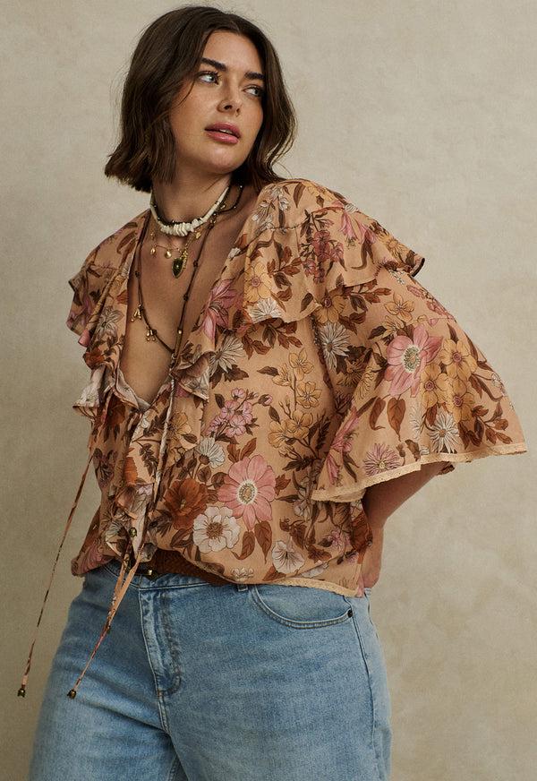 spell Stealing Beauty Short Sleeve Blouse