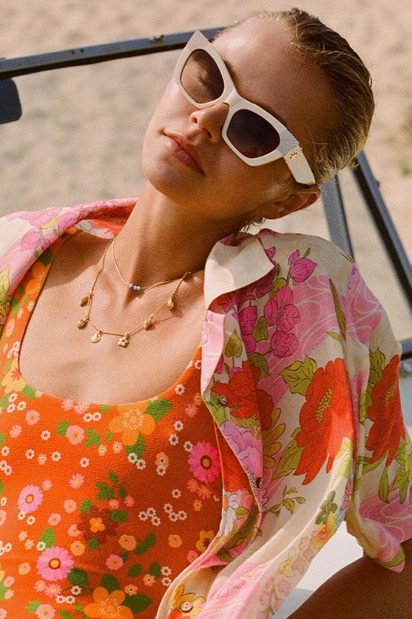 Spell Sunshine With Brown Gradient Lens