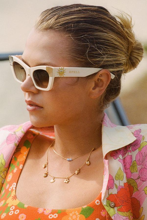 Spell Sunshine With Brown Gradient Lens