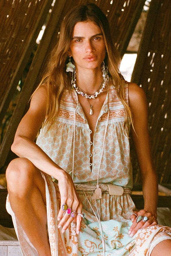 Spell Sweet Nothings Sleeveless Blouse