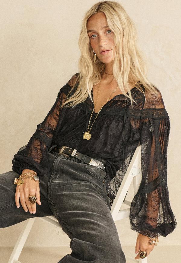 Spell Teodora Lace Blouse