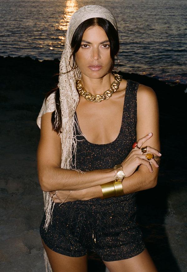 spell The Moss Knit Short